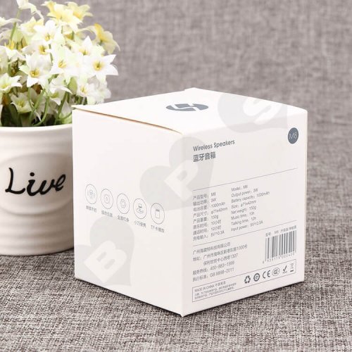 CMYK Printing Cardboard Packing Box For Wireless Speakers