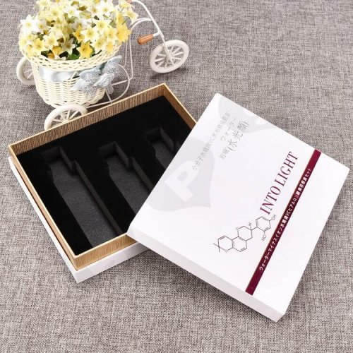 Custom Cosmetic Printing Cardboard Box With EVA insert