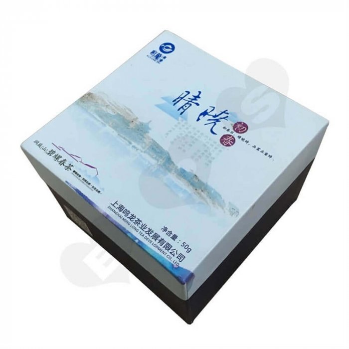 Red Tea Retail Packaging Boxes with Aluminum Foil- Shanghai BPS