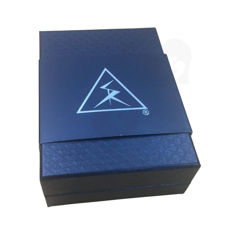 Black Texture Raphe Rigid Box With Paper Sleeve- Shanghai BPS Team